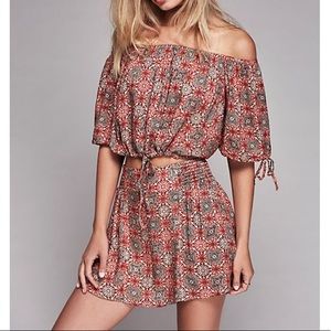 Free People Electric Love two piece dress